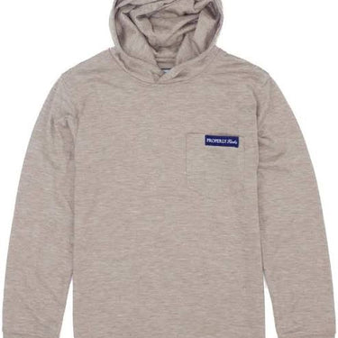 Properly Tied - Boys Portland Hoodie - Sand