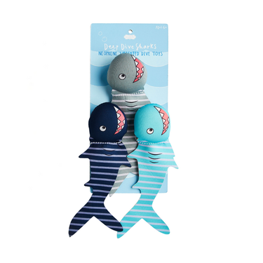 MudPie - Shark Neoprene Dive Toys