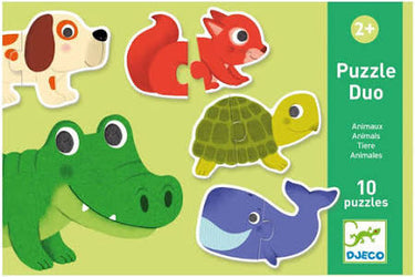 DJECO - Puzzle Duo Animals