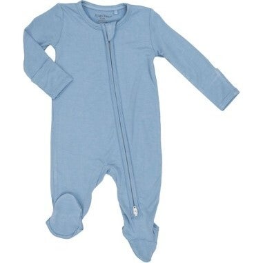 Angel Dear. - 2 Way Zipper Footie - Lt. Blue (Cerulean)