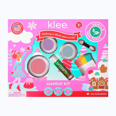 Klee - Snazzy Santa Holiday 4pc Miniral Makeup Kit