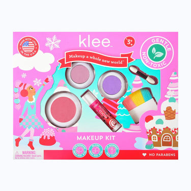 Klee - Sparkly Reindeer Holiday 4pc Mineral Makeup Set