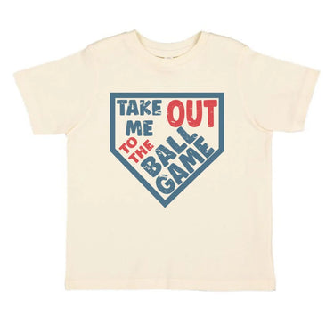 Sweet Wink - Take Me Out To The Ballgame Short Sleeve Shirt - Natural
