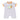Magnolia Baby - Spooky Saurus Combo Short Playsuit Orange