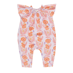 Pink Chicken - Baby Girls Willow Jumper - Purple Gilded Floral