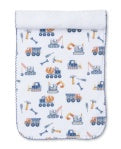 Kissy Kissy - Burp Cloth - Construction Crew