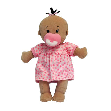 The Manhattan Toy Company - Wee Baby Stella Beige (Brown tuft/Brown Eyes)