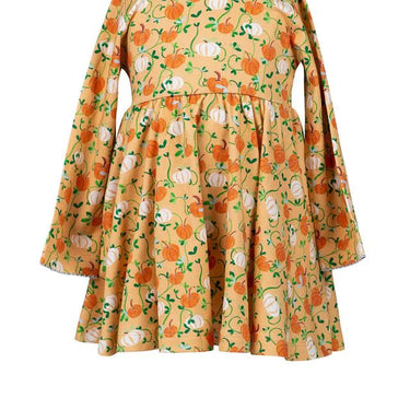 Proper Peony - Autumn Vine L/S Twirl Dress