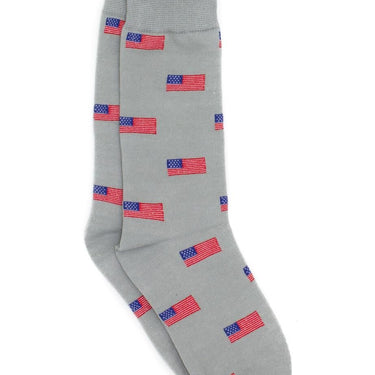 Properly Tied - Boys Lucky Duck Socks - Freedom Flag