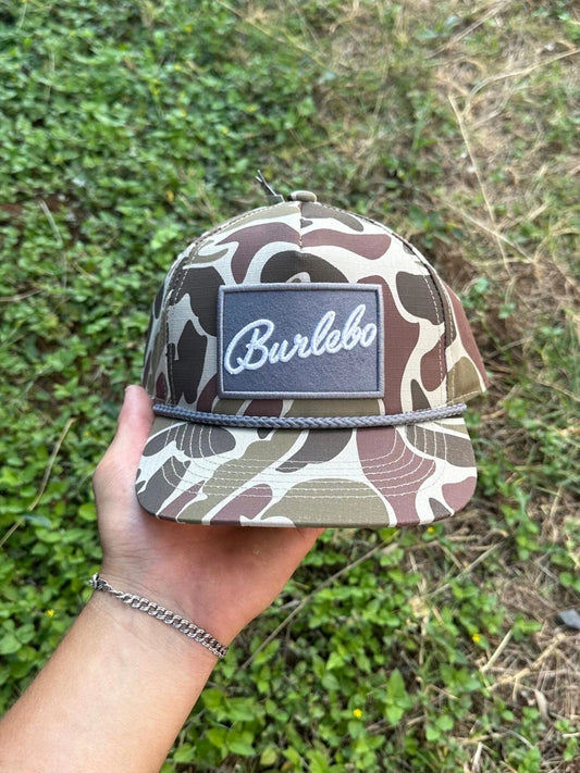 Burlebo - Youth Cap - Burlebo Grey Patch - Camo