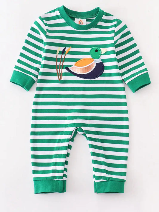 Honeydew - Duck Applique Romper