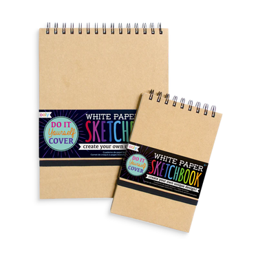 OOLY - DIY Sketchbook - Large White Paper