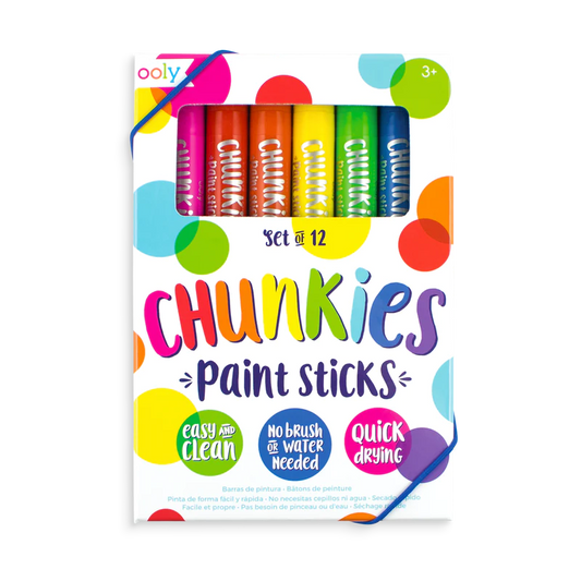 OOLY - Chunkies Paint Sticks (set of 12)