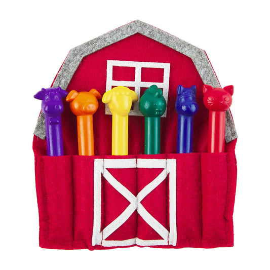 mud pie -  Barn Crayon Holder