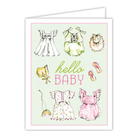 RosanneBeck Greeting Cards - Baby Girl Clothing