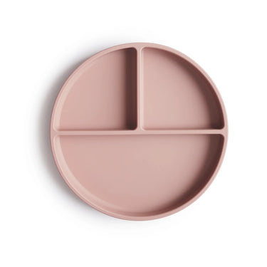 Mushie - Silicone Suction Plate - Blush