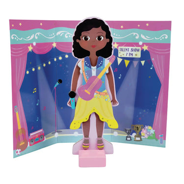 Floss and Rock - Magnetic Dress Up Character  - Zoey