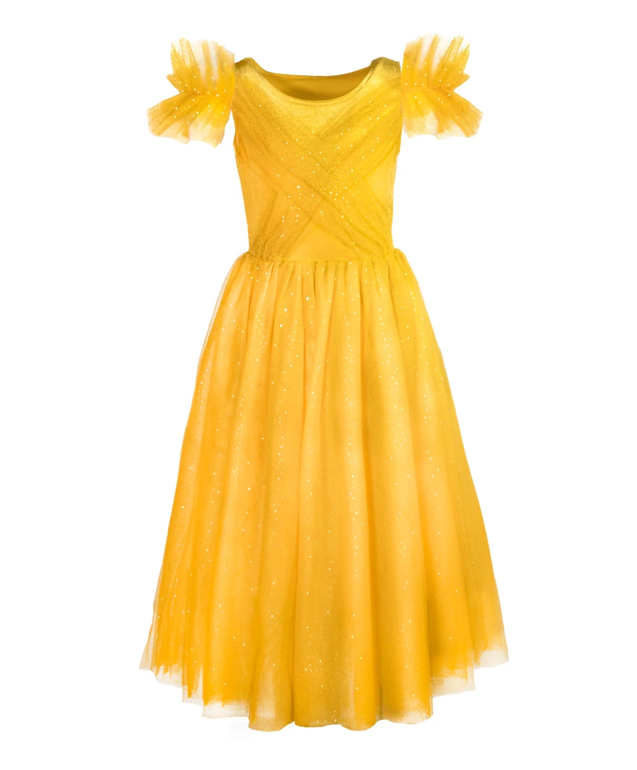 Joy Costumes - Princess Beauty Yellow Costume Dress in