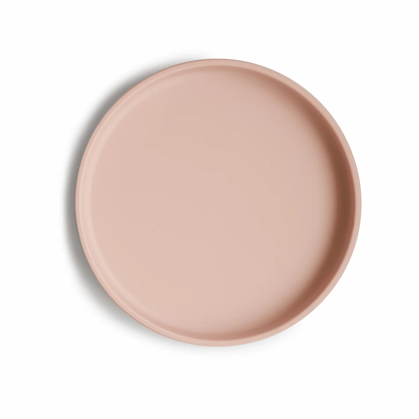 Mushie - Classic Silicone Suction Plate -  Blush