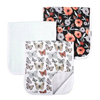Copper Pearl - Burp Cloth Set (3-pack) - Dot