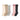 Little Stocking Co. - Neutral Lace Top Knee Highs
