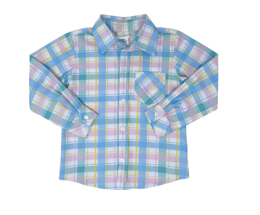 Set Fashion - Brees Button Down - Plaid