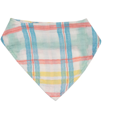 Angel Dear Bandana Bib - Beach Plaid