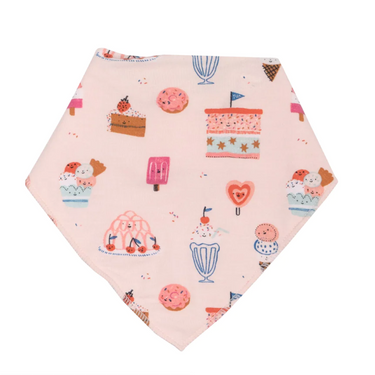 Angel Dear Bandana Bib - Hooray For Ice Cream