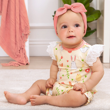 Tesa Babe - Easter Peeps Girl Bubble Romper