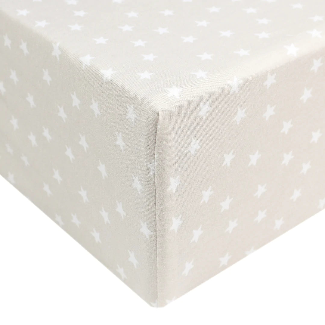 Copper Pearl - Fitted Crib Sheet  - Twinkle