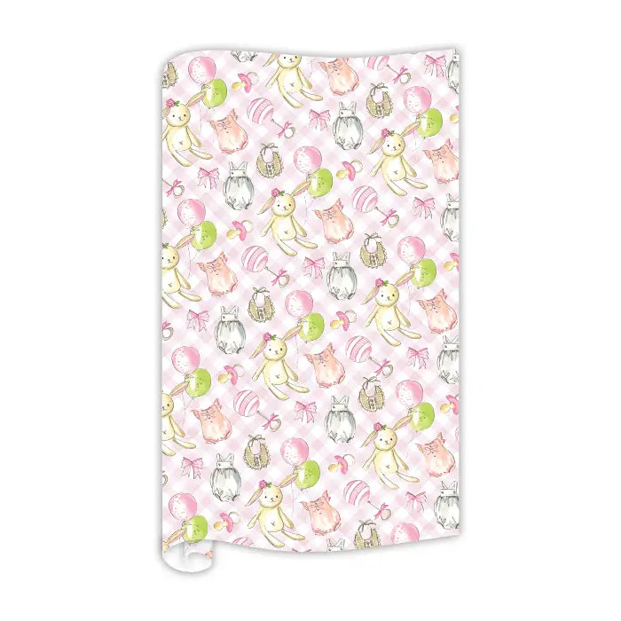 Rosanne Beck Wrapping Paper - Pink Baby