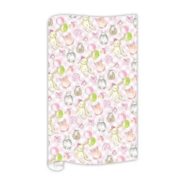 Rosanne Beck Wrapping Paper - Pink Baby