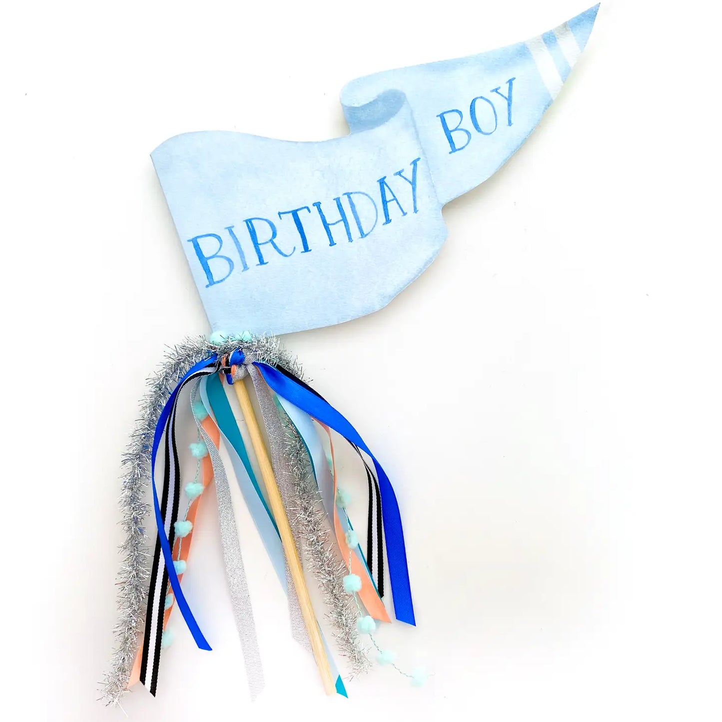 Cami Monet Pennant Flag - Birthday Boy