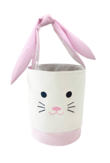 Bits and Bows -  Easter Basket - Pink or Blue Seersucker