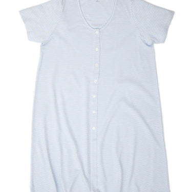 Kissy Kissy Women's Stripes Nightgown - Light Blue