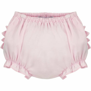 Julius Berger & Carriage Boutique - Baby Girl Bloomers - Ruffled Pink