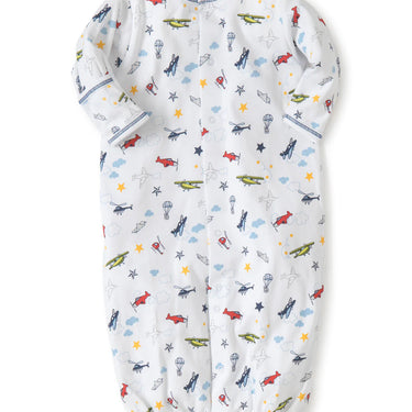 Kissy Kissy - Aviators Print Convertible Gown