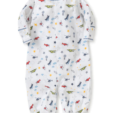 Kissy Kissy - Aviators Print Convertible Gown