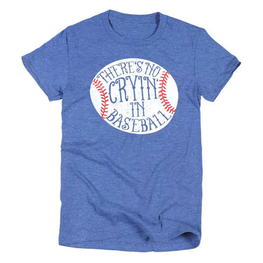 Ruby's Rubbish -  There's No Crying in Baseball T-Shirt