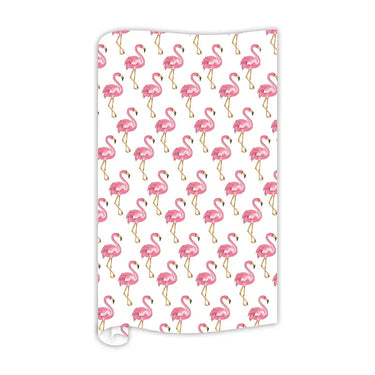 Rosanne Beck Wrapping Paper - Hand-painted Flamings