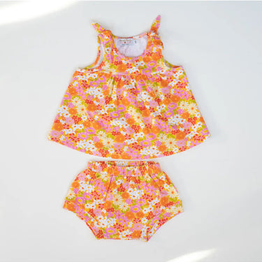 Strawberry Jams Summer Vintage Floral 2 Piece Set