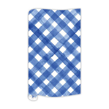 Rosanne Beck Wrapping Paper - Buffalo Check - Navy
