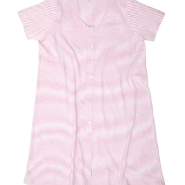 Kissy Kissy Womens Striped Gown - Pink