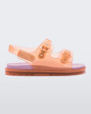 Mini Melissa - Wide Sandal - Orange Pink