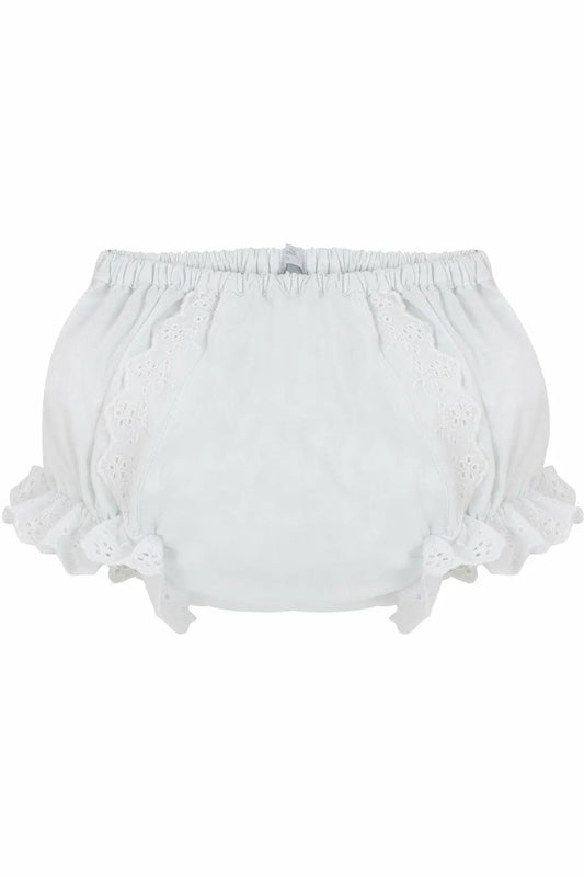 Julius Berger & Carriage Boutique - Baby Girl Floral Trim Bloomers