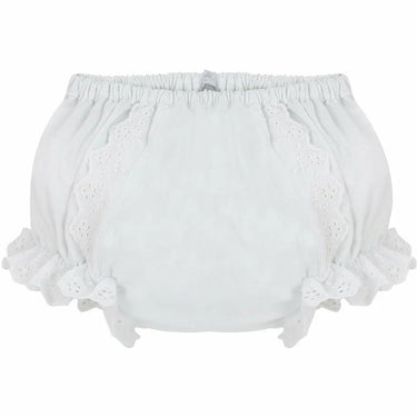 Julius Berger & Carriage Boutique - Baby Girl Floral Trim Bloomers